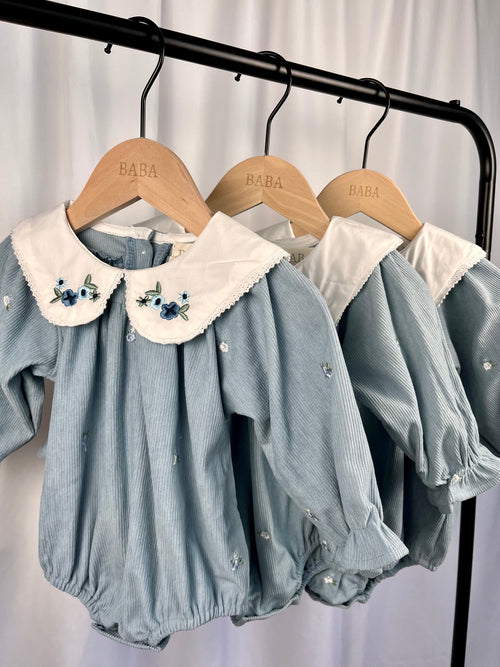 Summer blue romper  image 0