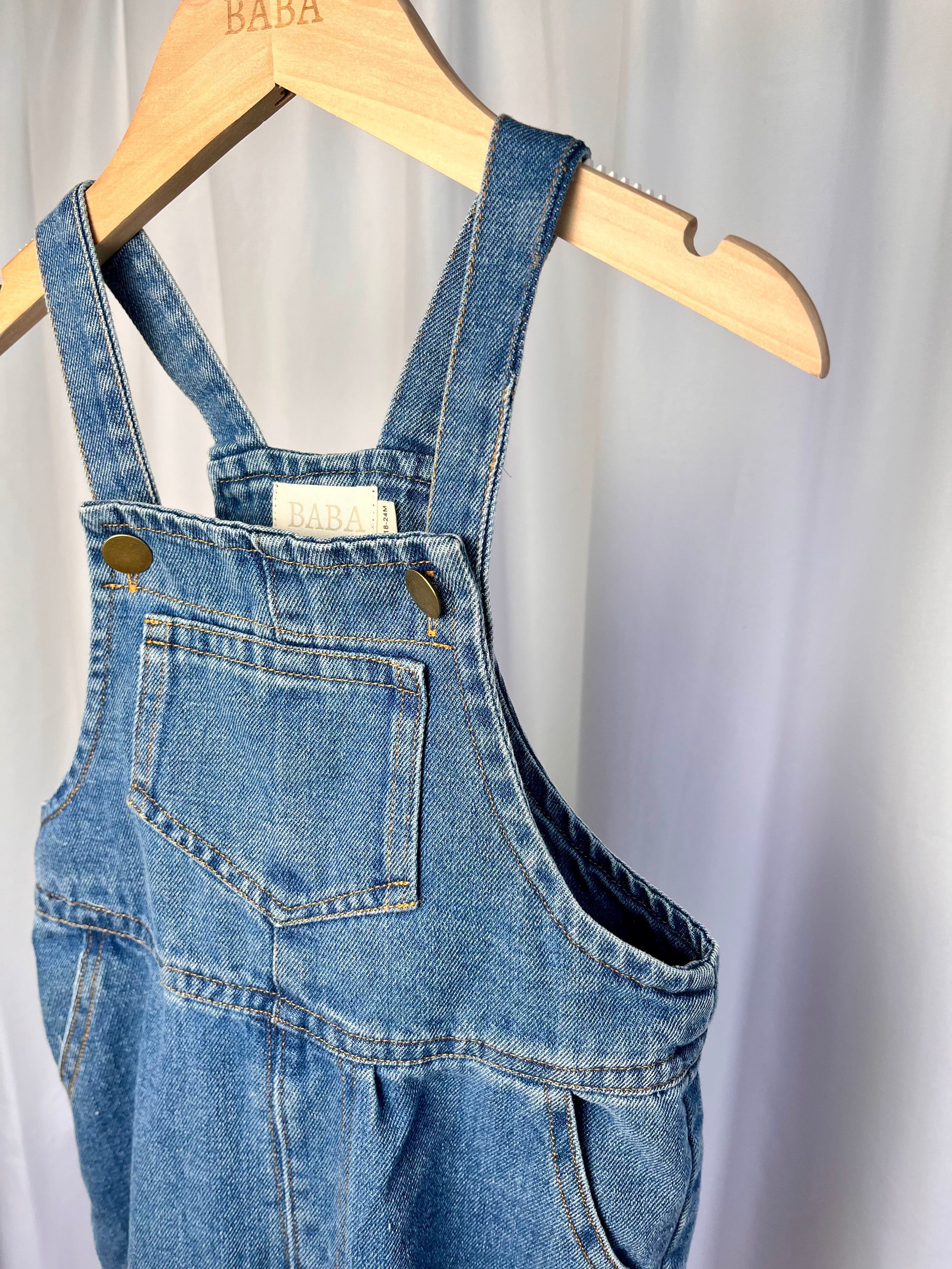 Dandy dark dungarees  image 2